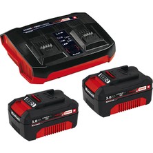 Einhell 18V 2x3,0 Ah PXC Twincharger Kit & Akü & Şarj Cihazı