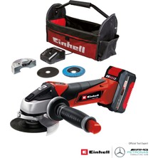 Einhell TE-AG 18/115 Li Kit (1x4,0 Ah), Akülü Avuç Taşlama