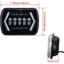 Drs Tuning Offroad Sis Lambası Beyaz Amber Sinyal 60W 12 - 60V Adet Lass300