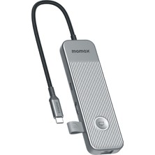 Momax Onelink 8 In 1 Usb-C Çoklayıcı Hub