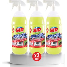 Sır Pro Güç Yağ Kir Leke Sökücü 1000 ml 3'lü