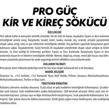 Sır Pro Güç Kir ve Kireç Sökücü 1000 ml 3'lü