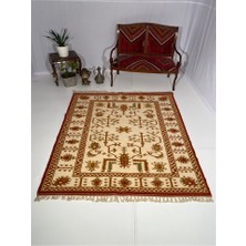 El Dokuma Antik Yörük Halı- 177 x 187