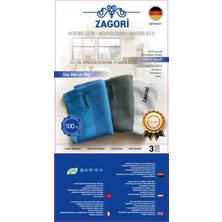 Zagori Fabrika Satışı Mikrofiber Temizlik Cam Bezi 3 Lü 40X60