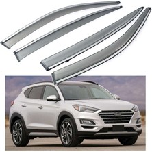 Drs Tuning Hyundai Tucson 2015 2020 Kromlu Cam Rüzgarlığı