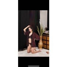 Izabel Üçlü Tangalı Sabahlık Takım