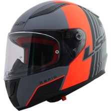 Ls2 Rapıd Multıply Mat Kırmızı-Antrasıt Kask
