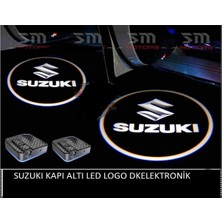 Dk Elektronik Suzuki Kapı Altı Logo Led Projektör 2 Adet