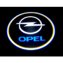 Dk Elektronik Opel Pilli Yapıştırmalı Kapı Altı Led Hayalet Logo 2 Adet