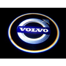 Dk Elektronik Volvo Araçlar Için Pilli Yapıştırmalı Kapı Altı Led Logo