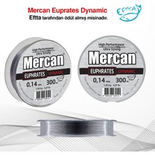 Mercan Euprates Dynamic Gümüş Gri (300 M) Makara Misina