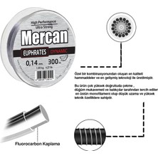 Mercan Euprates Dynamic Gümüş Gri (300 M) Makara Misina