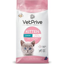 Vet Prive Yavru Kedi Maması Tavuklu 10 kg + Guupy 10 Lt Kedi Kumu Avantaj Paketi