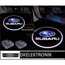 Dk Elektronik Subaru Kapı Altı Led Logo Projektör 2 Adet