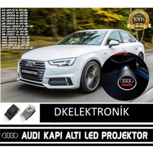 Dk Elektronik Audi Araçlar Için Geçmeli Soketli Kapı Altı Led Log