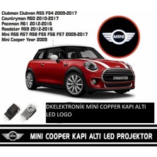 Dk Elektronik Dkelektronik Mini Cooper Araçlar Için Orjinal Geçmeli Soketli Kapı Altı Led Logo