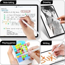 M.TK Moveteck Lenovo Tab M10 Plus 3. Gen TB-125FU Uyumlu Android Tablet Kalemi Pencil Dokunmatik Kalem Stylus Yazı Çizim Alüminyum Kasa Teknik Kalem