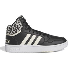 adidas AIG7895 Adidas Hoops 3.0 Mıd W     C Kadın Spor Ayakkabı Siyah