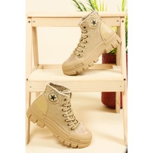 Birikon Guja Kanvas Sneakers Camel