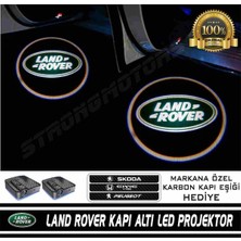 Dk Elektronik Land Rover Pilli Yapıştırmalı Kapı Altı Led Hayalet Logo