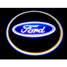 Dk Elektronik Ford Pilli Yapıştırmalı Kapı Altı Led Hayalet Logo