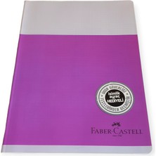 Faber-Castell Smart A4 Plastik Kapak Defter 40 Yaprak Kareli