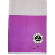 Faber-Castell Smart A4 Plastik Kapak Defter 40 Yaprak Kareli