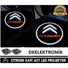 Dk Elektronik Citroen Kapı Altı Led Hayalet Logo 2 Adet