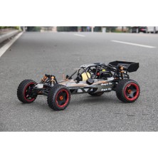 Sy Racıng 1/5 Baja 5b 30.5cc Rtr Kurşunsuz Benzinli Uzaktan Kumandalı Rc Arazi Model Araba 80+ Kmh 75CM Uzunluk Offroad Gri( Kullanıma Hazır )