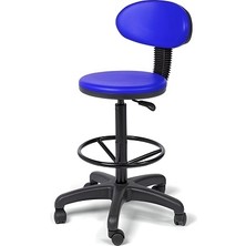 Dopa Amortisörlü Bel Destekli Bar Taburesi