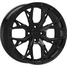 Emr ARC-M01-04 7.5X17" -4X108 ET25 65.1 Black Jant (4 Adet)