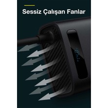 Baseus Araç Güç Kaynağı Istasyonu Inverter 5in1 150W Çakmaklık Priz Dönüştürücü Araç Şarj Dönüştürücü