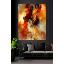 AR AJANS KANVAS TABLO  Su ve Ateş Kanvas Duvar Tablo ART00287