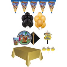 Partylandtr Taş Devri (Flintstones)  16 Kişilik Doğum Günü Parti Seti