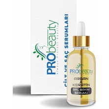 Probeauty Argan ve Keratin Saç Bakım Serumu Kuru Yıpranmış Saçlar İçin 30 ml