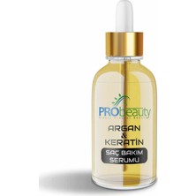 Probeauty Argan ve Keratin Saç Bakım Serumu Kuru Yıpranmış Saçlar İçin 30 ml