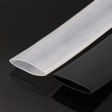 Daralan Makaron Şeffaf 20 mm 1 Metre