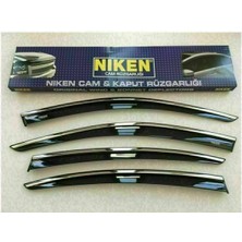 Drs Tuning Niken Ford Ranger 2015- Kromlu Cam Rüzgarlığı 4lü