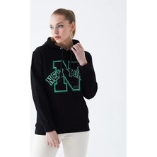 Vestamark Oversize Baskılı Sweatshirt