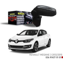 Replax Renault Megane 3 2012-2015 Arası Araca Özel Kol Dayama Siyah