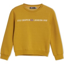 Lee Cooper Steward Erkek Çocuk Sweatshirt Hardal