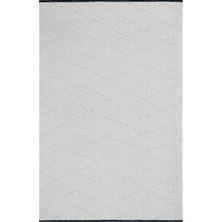 Halınet Sahara Krem Geometrik Pamuk Kilim