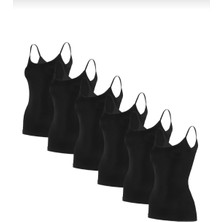 Yıldız 2361 Bayan Bambu Ip Askılı Atlet 6 Adet