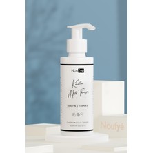 Noufye Keratin & E Vitamin Saç Sütü Kremi & Milk Therapy 100 ml