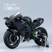 Gujing 1:9 Kawasaki Ninja H2R Simülasyon Alaşım Motosiklet Modeli Çocuk Oyuncak Dekorasyon (Yurt Dışından)