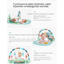 Love Home Bebek Spor Standı Müzik Pedal Oyuncak 0-36 Ay Doğan Bebek Müzik Piyano Oyun Pedi (Yurt Dışından)