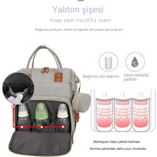 Love Home Mumya Çanta Beşik Katlanır Çok Fonksiyonlu Su Geçirmez Anne Bebek Çanta Genişletilmiş Yatak Yalan Bebek Çanta (Yurt Dışından)