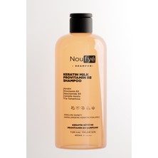 Noufye Keratin Sütü & Provitamin B5 Şampuanı - Tuzsuz & Sülfatsız Keratin Yükleme Şampuanı 400 ml