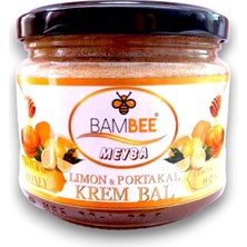 Bambee Limon & Portakallı Krem Bal 450 gr