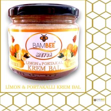 Bambee Limon & Portakallı Krem Bal 450 gr